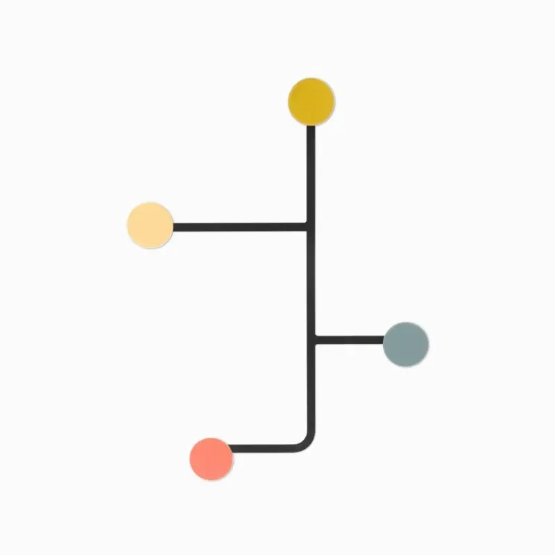 Вешалка настенная Map