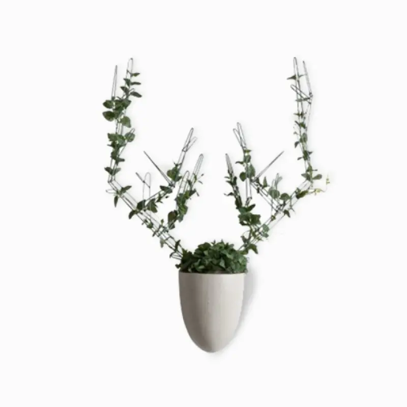 Настенная ваза с каркасом для плетения Menagerie Deer