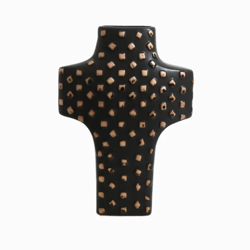 Ваза Cross Rivet высота 34